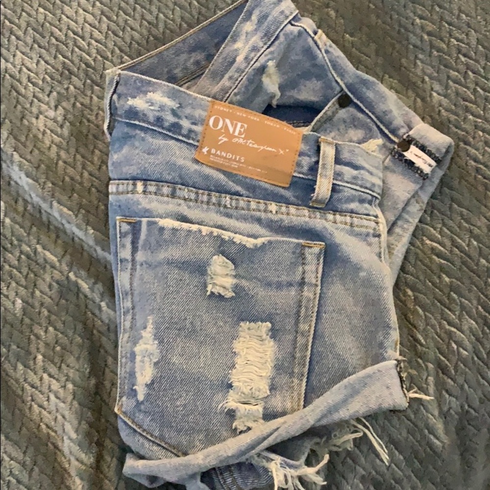 ONE by ONE Teaspoon distressed shorts
